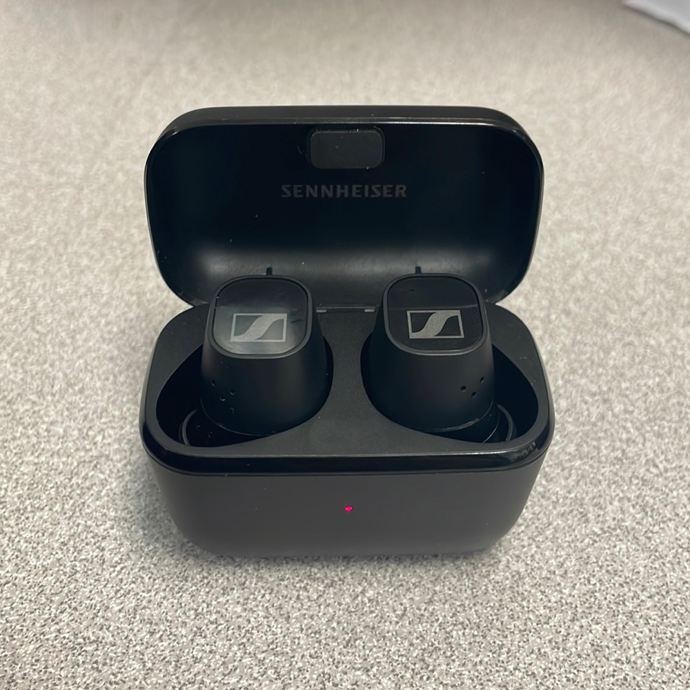 Sennheiser - CX True Wireless Earbud Headphones - Black